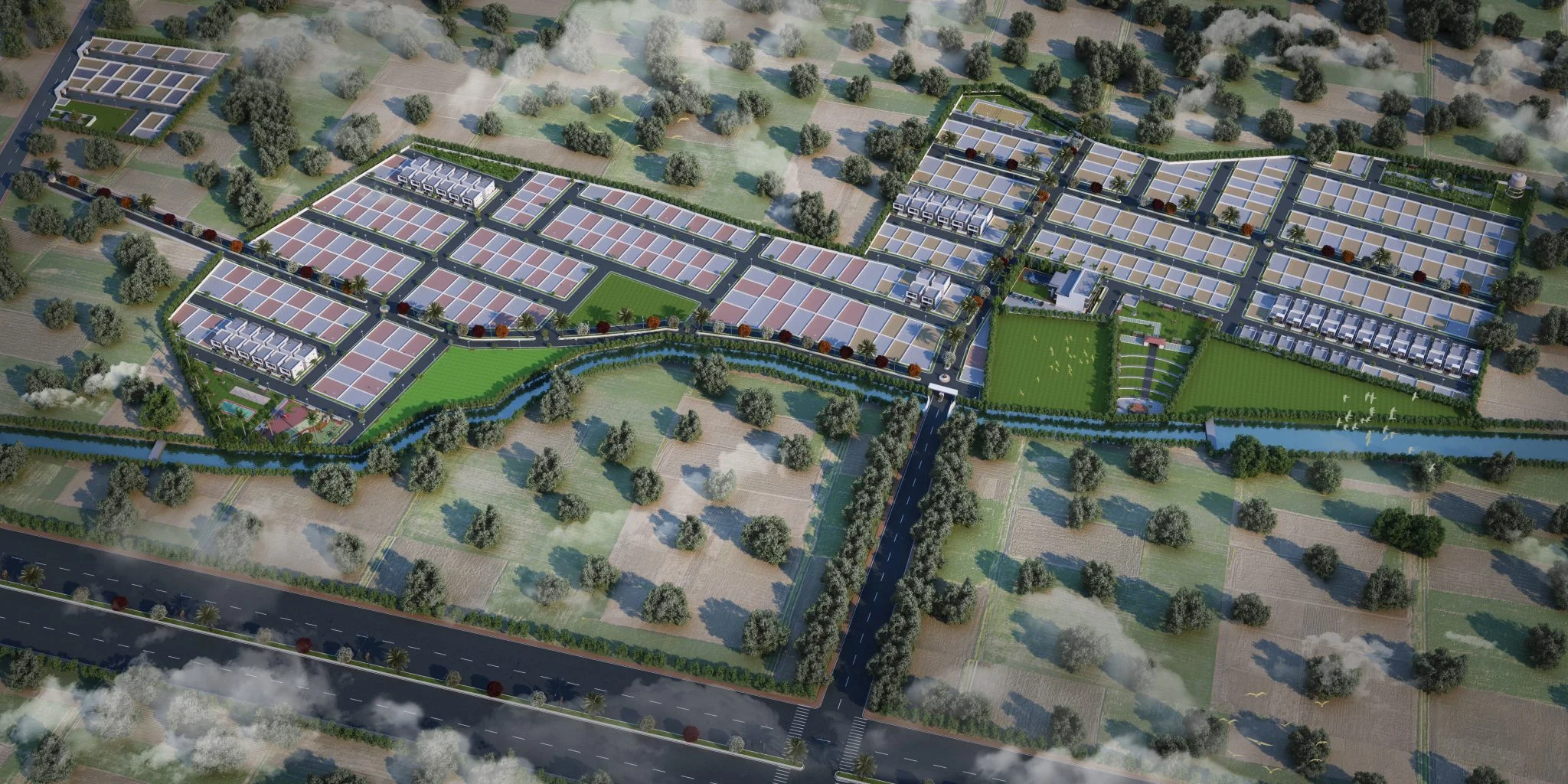 Sun City master layout